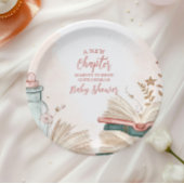 Ein neues Kapitel Storybook Kinderdusche Pappteller