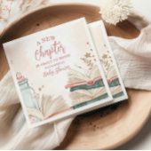 Ein neues Kapitel Storybook Kinderdusche Serviette