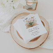 Ein neues Kapitel Storybook Kinderdusche Serviette