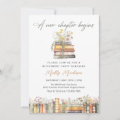 Ein neues Kapitel Storybook Ruhestand Einladung (Vorderseite)