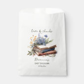 Ein neues Kapitel über Babydusche Geschenktütchen (Vorderseite)