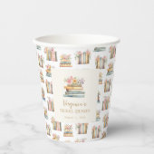 Ein neues Kapitel-Wildblume-Brautparty Pappbecher (Vorderseite)