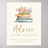 Ein neues Kapitel Wildblume Bücher Ratgeber Poster (Vorne)