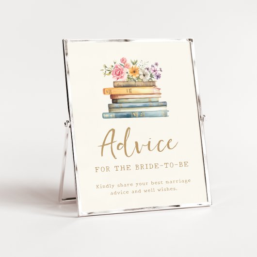 Ein neues Kapitel Wildblume Bücher Ratgeber Poster