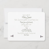 Ein neues Leben: Eine Reise ist im Begriff Einladung (Rückseite)