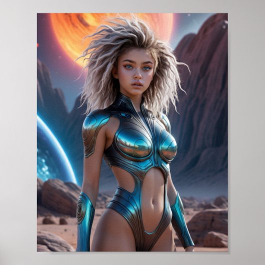 Ein neues Leben in den Mars Poster (Vorne)