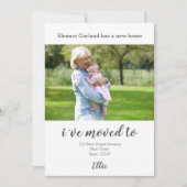 Ein neues Zuhause-benutzerdefiniertes Foto, das ic Ankündigung (Vorderseite)