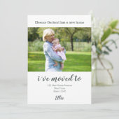 Ein neues Zuhause-benutzerdefiniertes Foto, das ic Ankündigung (Stehend Vorderseite)