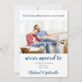 Ein neues Zuhause Custom Foto, das wir auf neue Ad Ankündigung (Vorderseite)