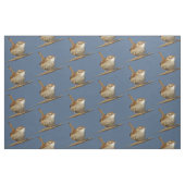 Ein neugieriger Bewick's Wren im Baum Stoff (Yard (91,4 cm))