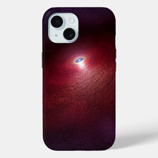 Ein Neutronenstern mit einer Scheibe warmen Staubs Case-Mate iPhone Hülle (Rückseite)