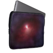 Ein Neutronenstern mit einer Scheibe warmen Staubs Laptopschutzhülle (Vorne Rechts)