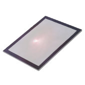 Ein Neutronenstern mit einer Scheibe warmen Staubs Notizblock (angewinkelt)