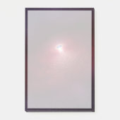 Ein Neutronenstern mit einer Scheibe warmen Staubs Post-it Klebezettel (Vorderseite)