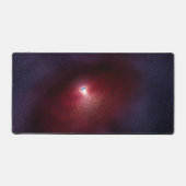 Ein Neutronenstern mit einer Scheibe warmen Staubs Schreibtischunterlage (Vorderseite)