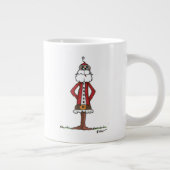 Ein nicht ersehnter Weihnachtsmann Jumbo-Tasse (Rechts)