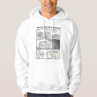 Ein Nickerchen weg von Greatness Hoodie-Funny Gemü Hoodie