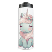 Ein niedlich schönes, stolzes Einhorn