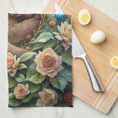 Ein Niedlicher Bär Geschirrtuch (Viertel Falte)