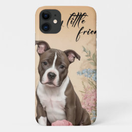 Ein niedlicher brauner Staffordshire Terrier Welpe Case-Mate iPhone Hülle