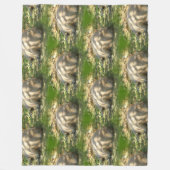 Ein Niedlicher Capybara-Traum im Sommer Fleecedecke (Vorderseite)