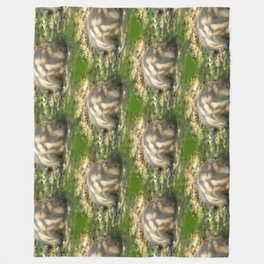 Ein Niedlicher Capybara-Traum im Sommer Fleecedecke (Vorderseite)