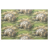 Ein Niedlicher Capybara-Traum im Sommer Stoff (Fat Quarter (45,7 x 55,9 cm))