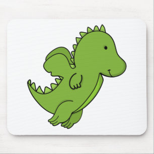 Ein niedlicher Drache Mousepad