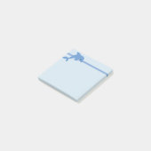 Ein niedlicher glücklicher Delphin Post-it Klebezettel (angewinkelt)