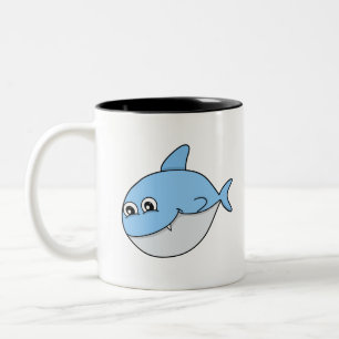 Ein Niedlicher Hai Zweifarbige Tasse