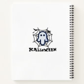 Ein niedlicher Hinweis zu Halloween. Notizblock (Rückseite)