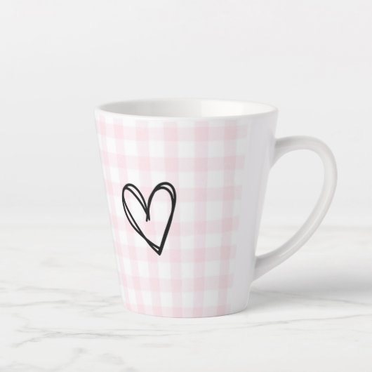 Ein niedlicher Hund, der latte Tasse liebt (Rechts)