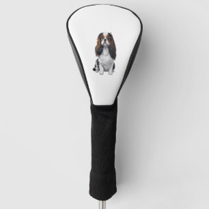 Ein niedlicher Hund König Charles Spaniel Golf Headcover