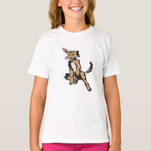 Ein Niedlicher Hund mit blauen Welpenaugen T-Shirt