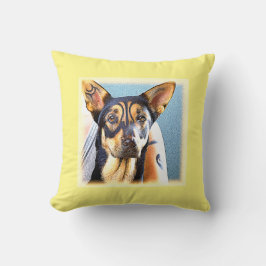 "Ein Niedlicher Hund" Niedliches Foto. Jetzt kaufe Kissen