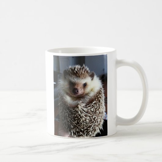 Ein niedlicher Igel Kaffeetasse (Rechts)