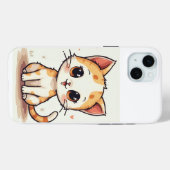 ein niedlicher Katz-iPhone-Fall Case-Mate iPhone Hülle (Rückseite (Horizontal))