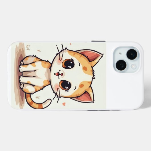 ein niedlicher Katz-iPhone-Fall Case-Mate iPhone Hülle (Rückseite (Horizontal))
