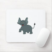 Ein niedlicher kleiner Elefant Mousepad (Mit Mouse)