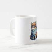 Ein Niedlicher kleiner Welpe Kaffeetasse (Vorderseite Links)