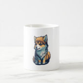 Ein Niedlicher kleiner Welpe Kaffeetasse (Mittel)