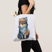 Ein Niedlicher kleiner Welpe Tasche (Von Nahem)