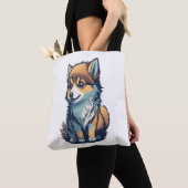 Ein Niedlicher kleiner Welpe Tasche (Von Nahem)
