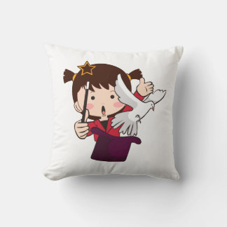 ein niedlicher kleiner Zauberkünstler Kissen