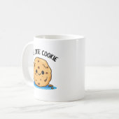 Ein Niedlicher Kochkuchen-Funny-Food-Puff Kaffeetasse (Vorderseite Links)