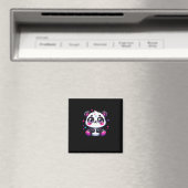 Ein Niedlicher Panda-Aufkleber Magnet (In Situ (Geschirrspüler))