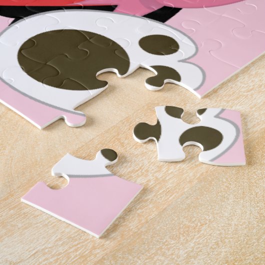 Ein niedlicher Panda-Bär Puzzle (Seite)