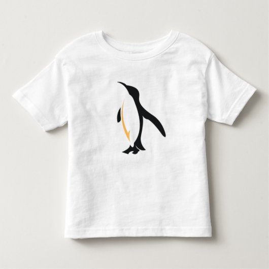 Ein niedlicher Pinguin Kleinkind T-shirt (Vorderseite)