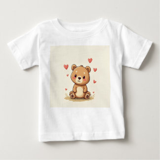 Ein niedlicher Teddybär-T - Shirt