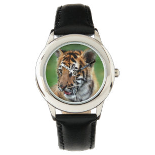 Ein niedlicher Tiger Armbanduhr